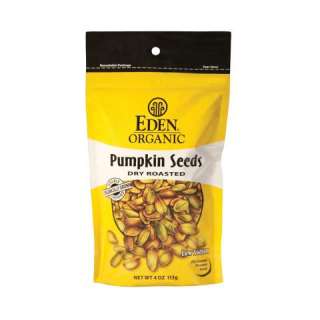 Organic Pumpkin Seeds, Dry Roasted/Salted   4 oz. [904]  