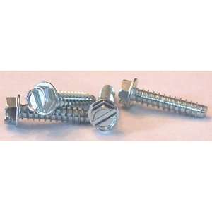 Self Tapping Screws Slotted / Hex Washer Head / Type B / Steel 