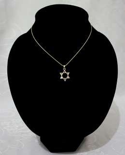 STAR OF DAVID Israel Pendant Necklace Judaica Jewelry  