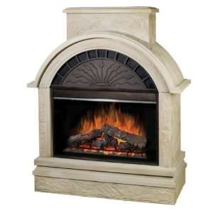   Rocklin 26 Outdoor Patio Electric Fireplace Heater