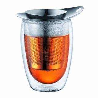 Bodum YoYo Personal Tea Set with Infuser and 12 Ounce Glass