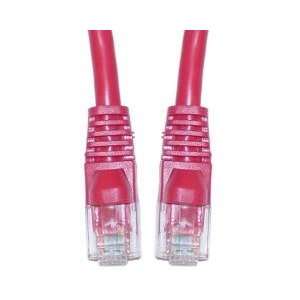  RED Category 5e Cat5e Molded Snagless Ethernet Network Patch Cable 