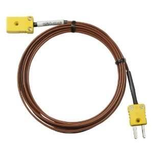 Dickson A202 Extension Cable for K Thermocouple Probes, 100 Length 