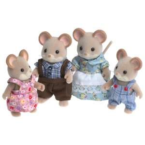  Calico Critters Norwood Mouse Family Toys & Games