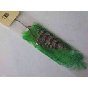  New Fashion Feather Hair Extension Extension Green Color 