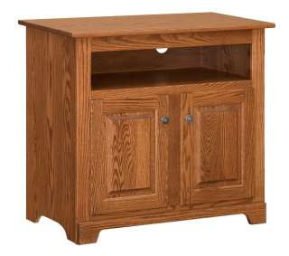Amish Solid Wood 36 TV Stand Console Plasma LCD Media  