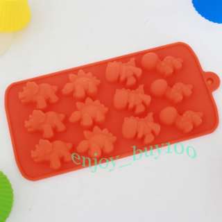   Silicone 15 EYES Shape Ice Cube Tray Chocolate Jelly Mold Mould Maker