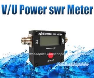 Digital VHF / UHF Power SWR Meter for handheld portable 2 way radio
