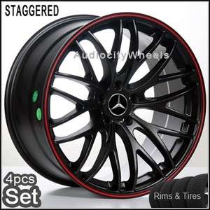 19 inch For Mercedes Benz Wheels and Tires E C CLK SLK Rims  
