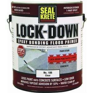  Lock down Epoxy Bonding Floor Primer 1 Gallon Patio, Lawn 
