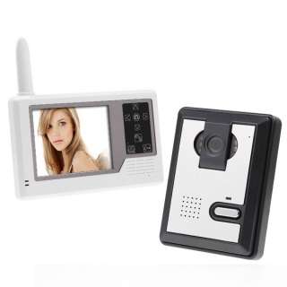   Wireless Video Intercom Doorbell Door Phone Intercom System White New