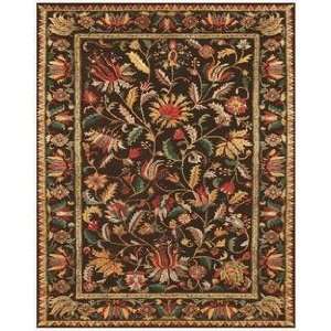   com Imports   Avrey   3301 Area Rug   8 Round   Brown