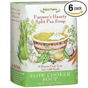 Delicae Pantry Farmer?s Hearty Split Pea Slow Cooker Soup, 16.2 Ounce 