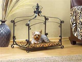   Royal Splendor LARGE Soft Cushion Iron Metal Animal Dog Pet Bed  