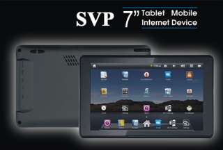 NEW SVP 7 inch Touch Panel WiFi Adroid 2.2 Tablet PC  