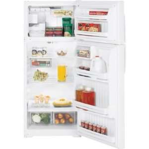 com GE GTS18GCSWW 18.2 cu. ft. Freestanding Top Freezer Refrigerator 