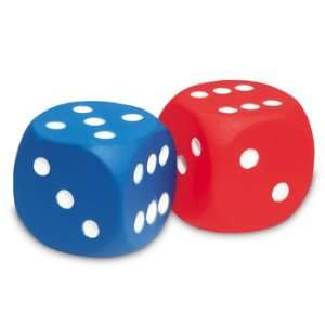  16 Pack LEARNING RESOURCES FOAM DICE DOT 