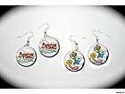 Adventure Time Backpack Fin and Jake 2 pairs of charm EARRINGS
