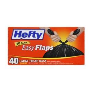  Hefty Easy Flap Trash Bags   30 gallon, 45 ct Kitchen 