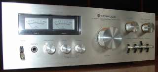 Kenwood KA 5700 Stereo Amplifier. The amplifier works, but there is a 