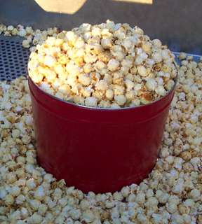 KEIFERS KETTLE KORN ® 2 Gal Holiday Tin Filled with our Addictive 