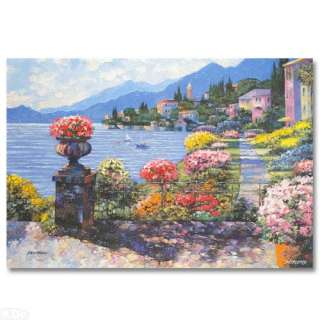 Howard Behrens Varenna Morning Embellished w/coa  