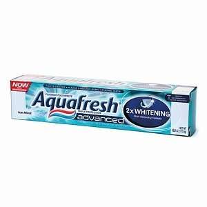 Aquafresh Triple Protection Advanced Fluoride Toothpaste, 2X Whitening 