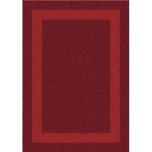  Modern Times Bailey Tapestry Red Casual 10.9 X 13.2 Area 