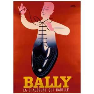  Bally Giclee Poster Print by Herve Morvan, 18x24