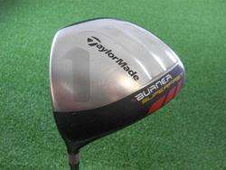 LH TAYLORMADE BURNER SUPERFAST 9.5* DRIVER GRAPHITE STIFF FLEX AVE 