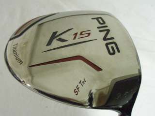 Ping K15 Driver 9.5* Graphite TFC Stiff Golf Club K 15  