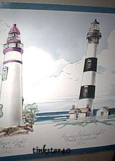 LIGHTHOUSE Lighthouses NAUTICAL Wallpaper Border SEA  