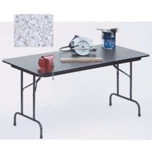   Tables Top Folding Tables   Fixed Height   Gray Granite Home
