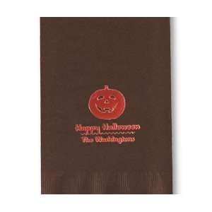   Stationery   Pumpkin Foil Stamped Guest Towels