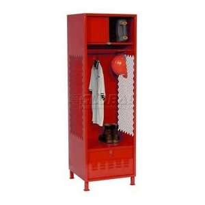  All Welded Gear Locker With Foot Locker Top Shelf Cabinet 