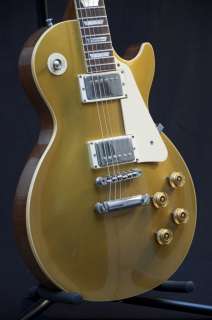 1982 GIBSON LES PAUL STANDARD 30TH ANNIVERSARY GOLDTOP GUITAR NEAR 