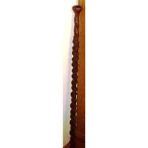   DAY Amish Hand Carved Walking Cane IN BLACK WALNUT 