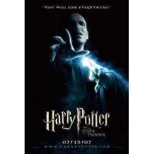 Harry Potter And The Order Of The Phoenix Movie Double sided Poster 