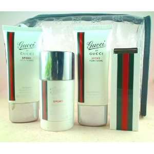  Gucci By Gucci Sport Pour Homme 1 Oz EDT Spray + Deodorant 