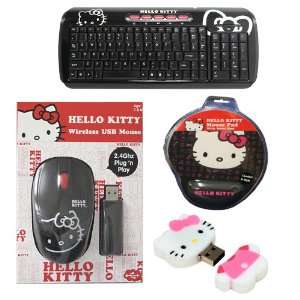   Mouse Pad And Hello Kitty 2GB Flash Drive