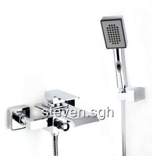 Modern Design Luxury Waterfall Bathtub Faucet Shower Faucet Set 8074 