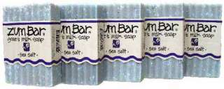 Indigo Wild Sea Salt Zum Bar All Natural Soap 5 Bars  