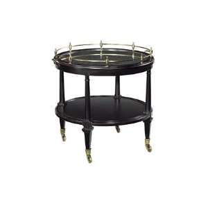  Hickory Chair Round Aperitif Bar Cart 9746 10