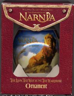 Narnia Christmas Ornament Aslan Lion Witch Wardrobe Disney