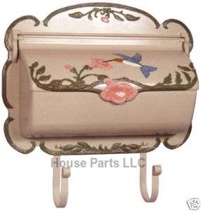 Hummingbird Horizontal Wall Mount Mailbox Residential  