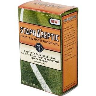 StaphAseptic First Aid Bactericide Gel 2 oz (56.7 g) ~ STAPH ASEPTIC