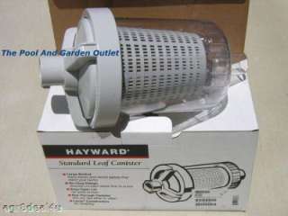 Hayward Leaf Trap Canister w/ Basket Cleaner Part W560  