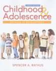 Childhood and Adolescence by Spencer A. Rathus (2010, Paperback)