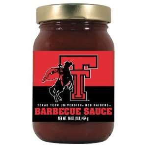 Hot Sauce Harrys 2844 TEXAS TECH Red Raiders BBQ Sauce Sweet & Smoky 