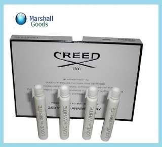 LOVE IN WHITE by Creed 1.5ML SAMPLE PERFUME x 4  